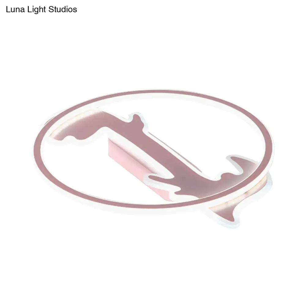 Nordic Style Led Baby Bedroom Ceiling Light With Tree Design