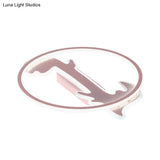 Nordic Style Led Baby Bedroom Ceiling Light With Tree Design