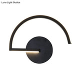 Nordic Style Led Metal Wall Sconce Lamp For Bedroom And Living Room