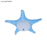 Nordic Stylish Starfish Kid’s Flush Mount Ceiling Light Fixture