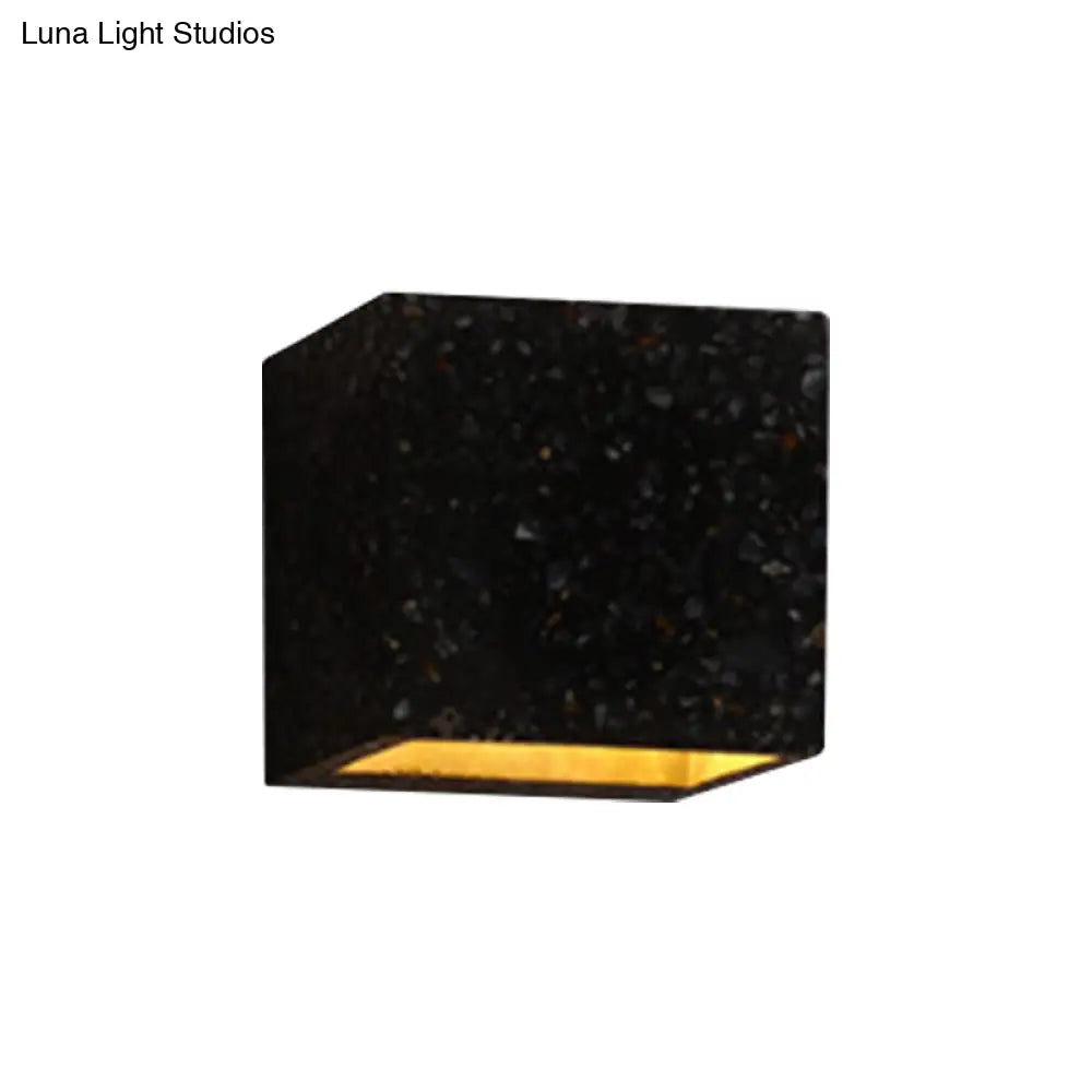 Nordic Terrazzo Wall Sconce - Up Down Hotel Light (Red/White/Blue)