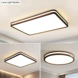 Nordic Walnut Color Indoor Ceiling Lamp Ceiling