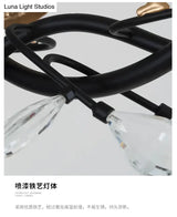Northern Europe Led Corridor Bird Ceiling Lamp