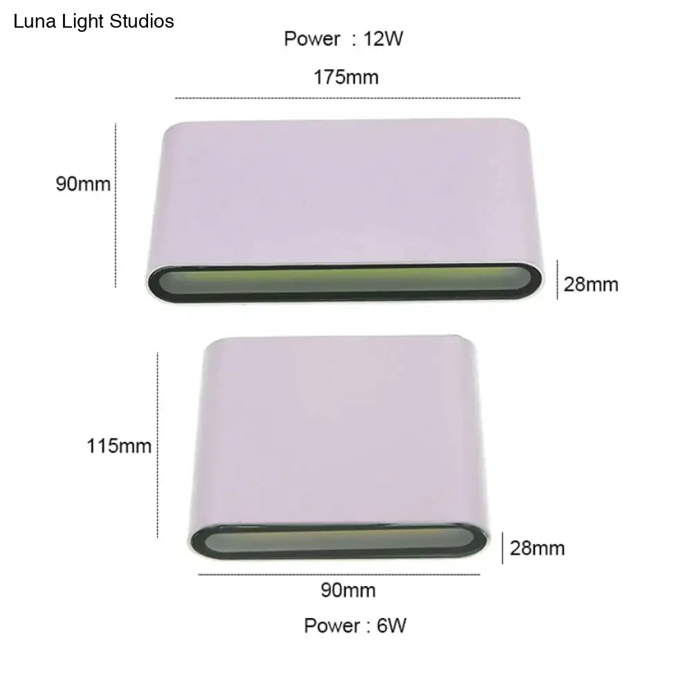 Outdoor Waterproof Wall Lamp Modern Led Light Indoor Sconce Decorative Lighting Porch Garden Lights