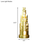 Paulette - Castle-Shape Table Lamp