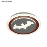 Playful Cartoon Ceiling Light For Kindergarten - Acrylic Flush Mount Fixture