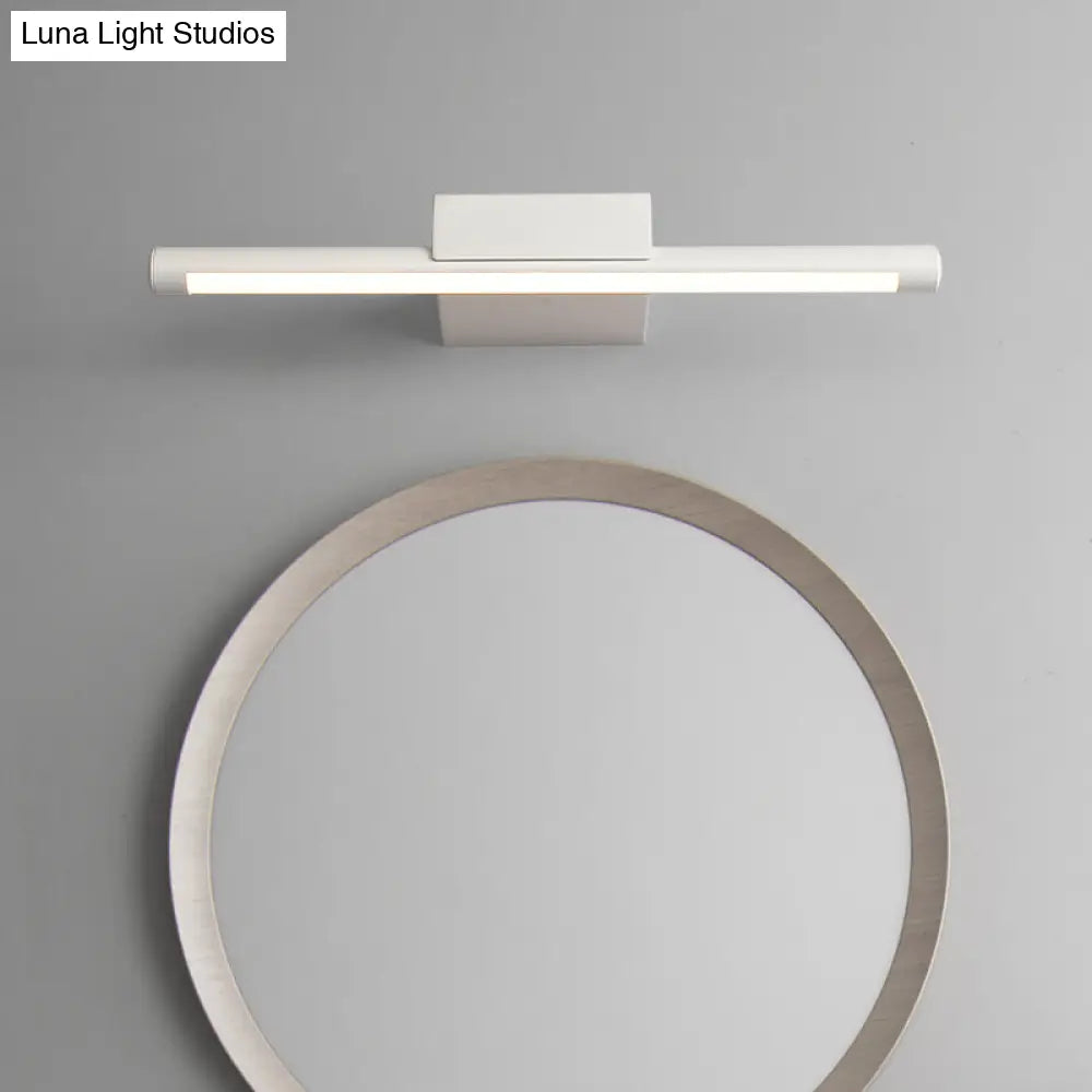 Pole Vanity Lighting: Modern Led Wall Mount Light In Warm/White Multiple Length Options