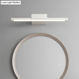 Pole Vanity Lighting: Modern Led Wall Mount Light In Warm/White Multiple Length Options