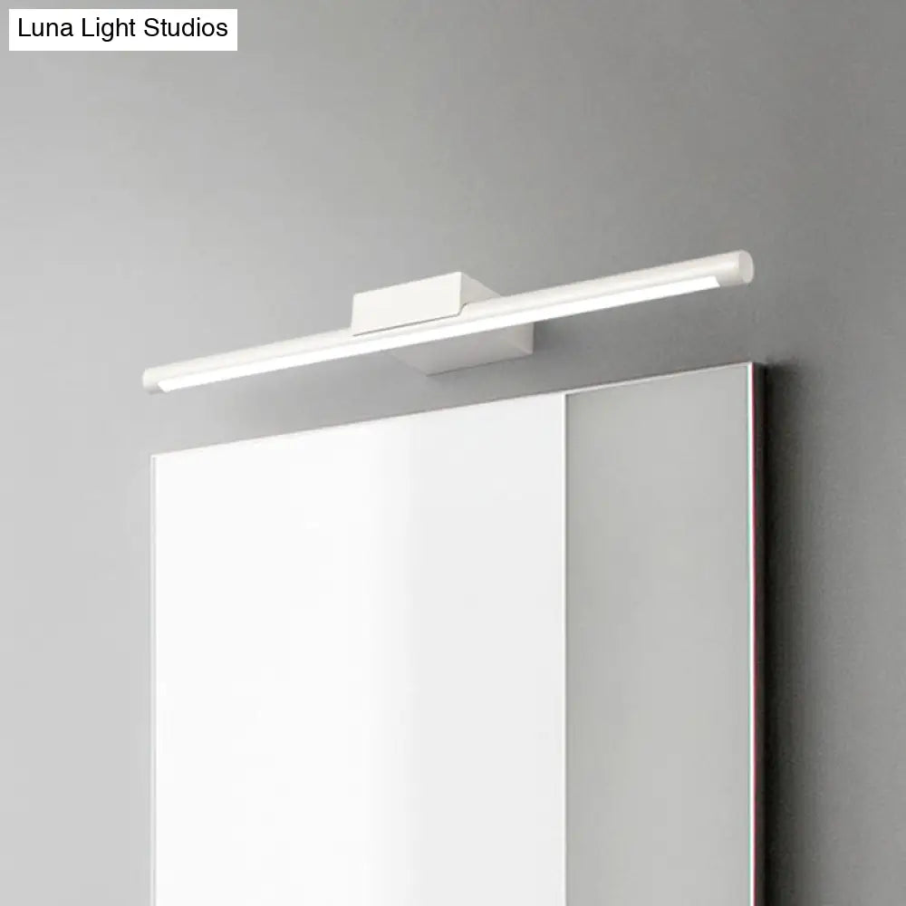 Pole Vanity Lighting: Modern Led Wall Mount Light In Warm/White Multiple Length Options