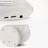 Portable Romantic Bowl Party Light With Projector And Plastic Design