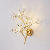 Post Modern Luxury Branch Style Crystal LED Wall Lamp Wall Lamp
