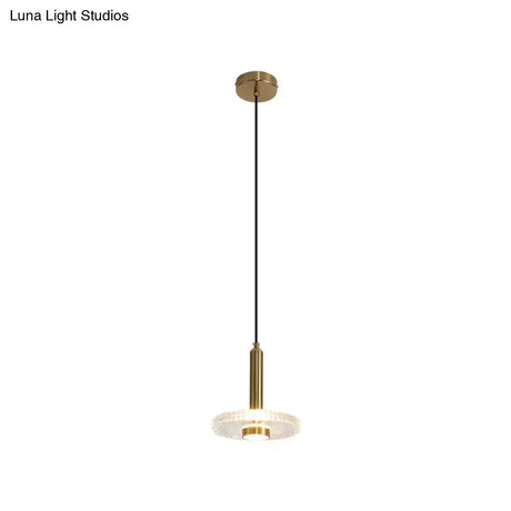 Post Modern Single Head Chandelier American Style Three Dining Room Acrylic Led Bedside Lamp Pendant