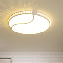 Premium 16.5”/20.5”/24.5“ White Led Ceiling Mount Round Flush Light Fixture In Warm/White –