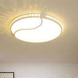Premium 16.5”/20.5”/24.5“ White Led Ceiling Mount Round Flush Light Fixture In Warm/White –