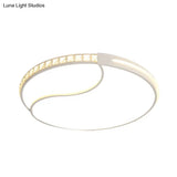 Premium 16.5”/20.5”/24.5“ White Led Ceiling Mount Round Flush Light Fixture In Warm/White –