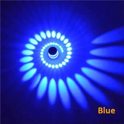 Modern Led Ceiling Light 3W Rgb Wall Sconce For Art Gallery Decoration Front Balcony Lamp Porch
