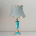 Prudence - White/Blue Table Lamp Blue