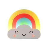Rainbow Cloud Sconce Light: Acrylic Wall Lamp For Kids Bedroom Or Hallway