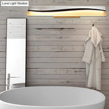 Rectangular Led Vanity Mirror Lamp 16/19.5/23 Wide Water And Fog Resistant In Warm/White