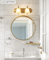 Retro Copper Vanity Wall Light Fixtures: Elegant Illumination With A Touch Of Extravagance