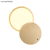 Rotatable Gold Metal Led Wall Sconce - Contemporary Lamp Fixture
