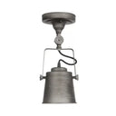 Rotatable Nordic Ceiling Light With Iron Flush Mount In Red/Orange/Grey Gray - Black