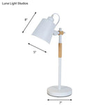 Rotating Metal Bucket Desk Lamp - Study Room Macaron Style Reading Light
Or
Macaron Rotatable Ideal