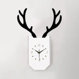 Rustic Wood Antler Animal Led Wall Lamp For Hallway Or Foyer White /