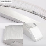 Silver Bow-Shaped Led Wall Mount Vanity Light With Bubble Crystal Accent Natural 12.5/16.5/20 Wide