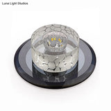 Simple Crystal Led Ceiling Light With Flush Mount - Ideal For Corridors
