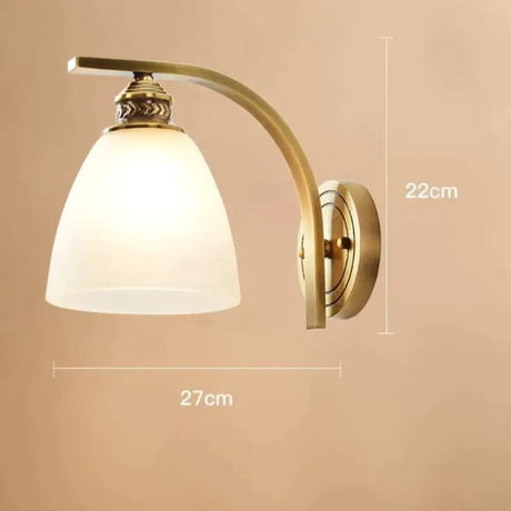 Simple Living Room Lamp Corridor Copper Wall Lamp copper / Without light source Copper Wall Lamps