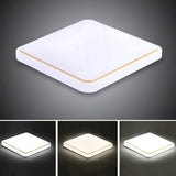 Simplicity Acrylic Ceiling Flush Mount Light For Living Room - Square Design