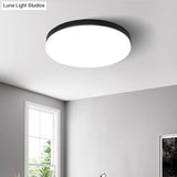 Simplicity Acrylic Flushmount Ceiling Light - Circle Design 11’/15’/19’ Diameter Warm/White