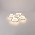 Simplicity Acrylic White Led Ceiling Flush Mount Light For Living Room 4 /