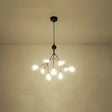 Simplicity Leaf Chandelier Lamp: Acrylic Living Room Pendant With Led Drop And Branch-Like Design 9