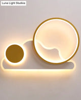 Simplicity Led Flush Ceiling Light For Bedroom And Living Room - Cloud Circle Design