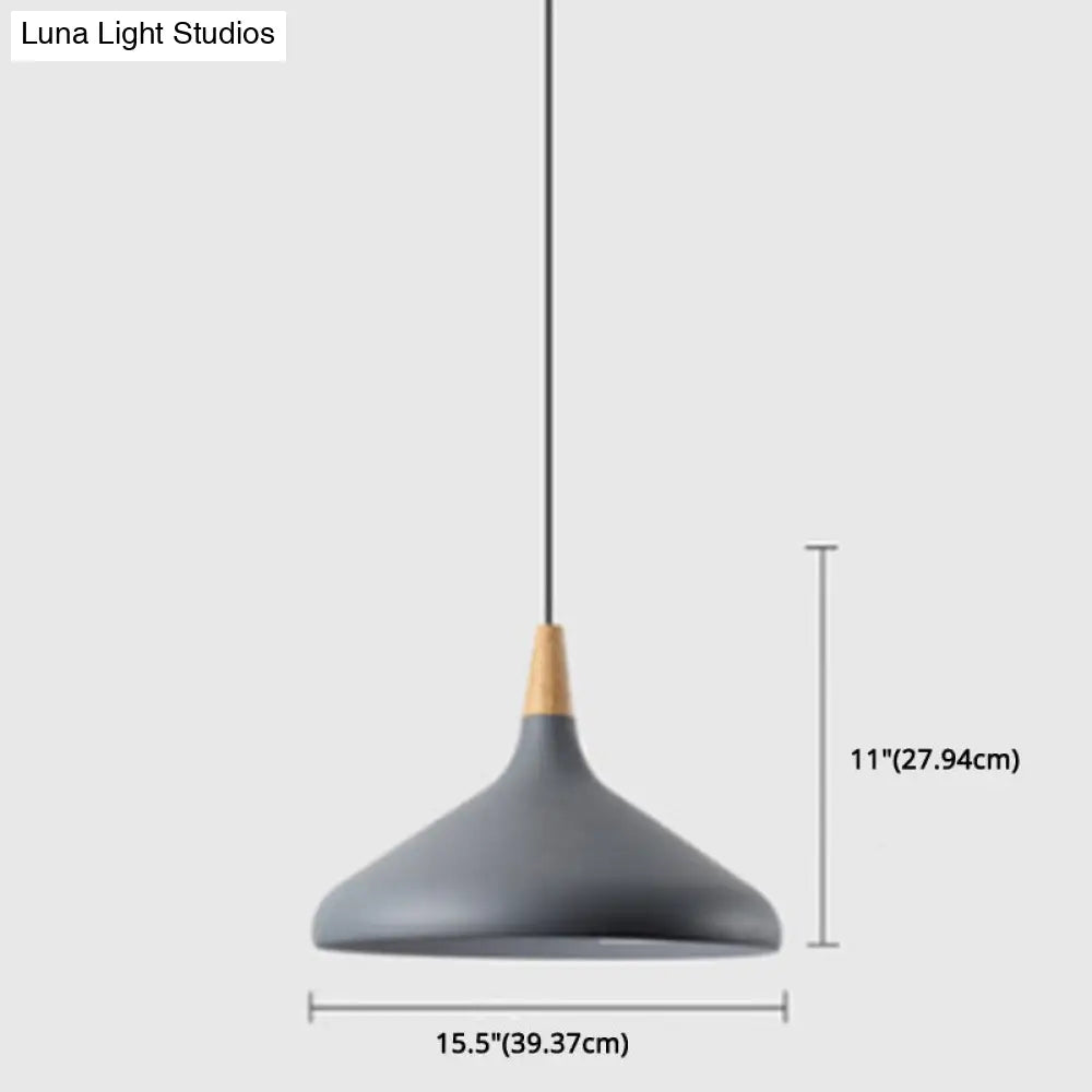 Simplicity Pendant Light With Multi Color Options - Nordic Macaroon Aluminum Lampshade Perfect For