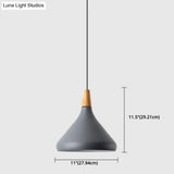 Simplicity Pendant Light With Multi Color Options - Nordic Macaroon Aluminum Lampshade Perfect For