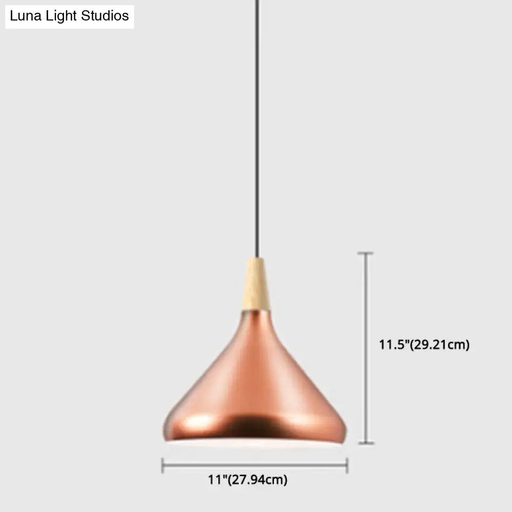 Simplicity Pendant Light With Multi Color Options - Nordic Macaroon Aluminum Lampshade Perfect For