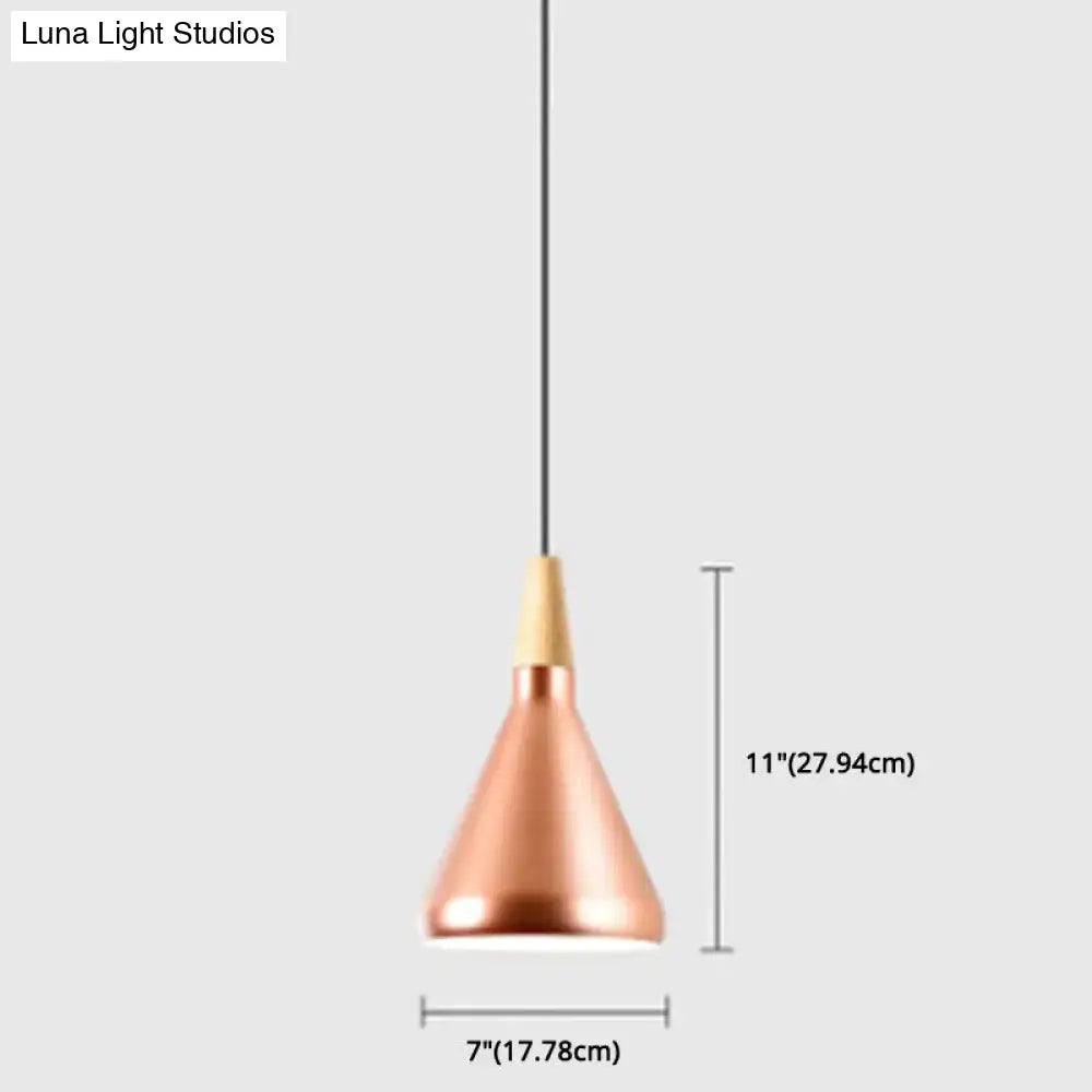 Simplicity Pendant Light With Multi Color Options - Nordic Macaroon Aluminum Lampshade Perfect For