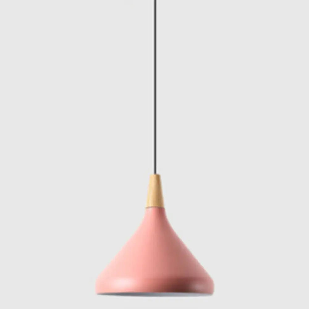Simplicity Pendant Light With Multi Color Options - Nordic Macaroon Aluminum Lampshade Perfect For