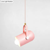 Simplicity Style Metal Pendant Light Kit For Clothes Shop With Handle Hanging Fixture
