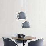 Sleek 1-Head Pendant Light Kit For Dining Room - Minimalist Hanging Lamp With Stylish Metal Shade