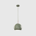 Sleek 1-Head Pendant Light Kit For Dining Room - Minimalist Hanging Lamp With Stylish Metal Shade