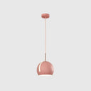 Sleek 1-Head Pendant Light Kit For Dining Room - Minimalist Hanging Lamp With Stylish Metal Shade