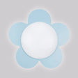 Sleek Acrylic Led Ceiling Mount Light For Kindergarten Rooms - Modern & Simple Lamp Blue