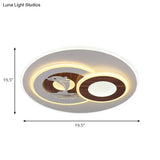 Sleek Acrylic Led Flush Mount Ceiling Light For Corridors Contemporary White Design