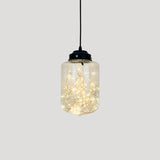 Sleek Geometric Led Pendant Light Suspension Fixture With Clear Glass For A Stunning Bedroom