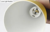 Sleek Metal Bottle Pendant Ceiling Light For Dining Room