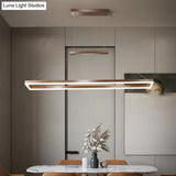 Sleek Metal Island Ceiling Led Pendant Light For Dining Room - Simplicity And Style